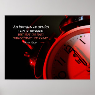 Das inspirierende Poster der Idee