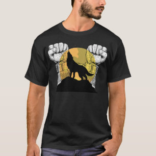 (Das Instinkt) Grundlegender dunkler T - Shirt