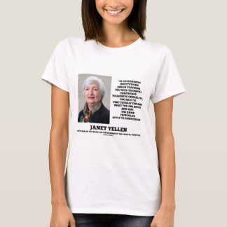Das Institutions-Unterrichten Janets Yellen Govt T-Shirt