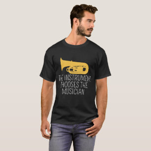 Das Instrument wählt den Musiker-T - Shirt, Tuba T-Shirt