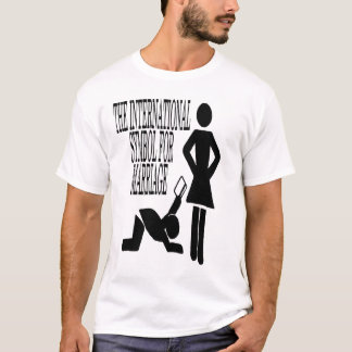 Das internationale Symbol für Heirat T-Shirt