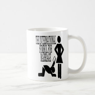 Das internationale Symbol für Heirat Tasse