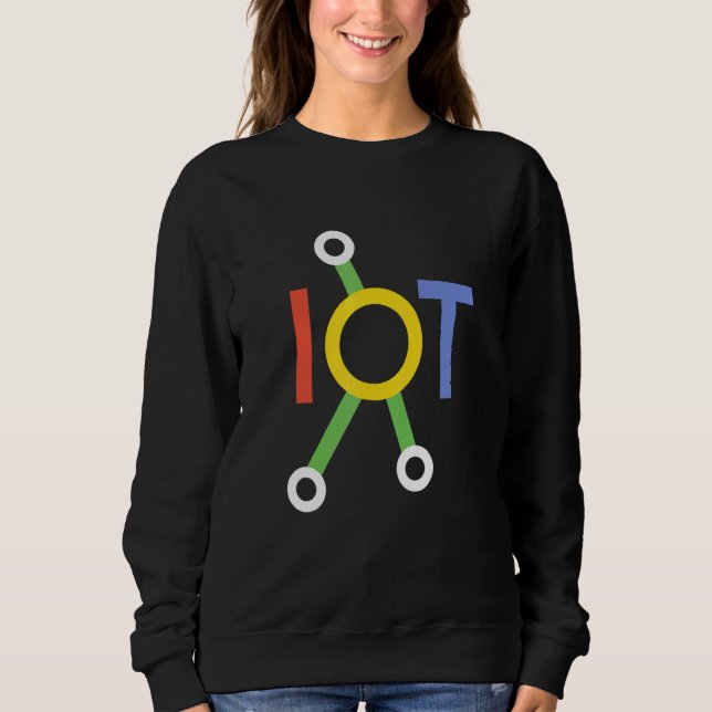 Das Internet der Dinge - Wissenschaft und Datenana Sweatshirt (Vorderseite)