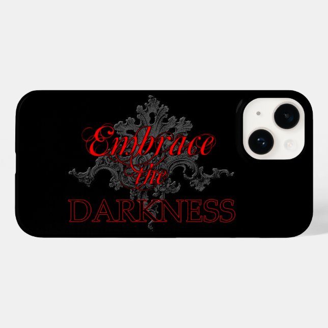 Das iPhone-Case für die Dunkelheit Case-Mate iPhone Hülle (Rückseite (Horizontal))