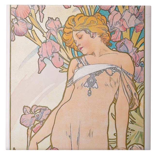 Das Iris Flexible Foto Magnet Fliese (Vorderseite)