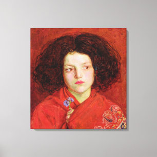 Das irische Mädchen, 1860 (Öl auf der Leinwand