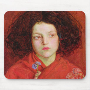Das irische Mädchen, 1860 (Öl auf der Leinwand Mousepad