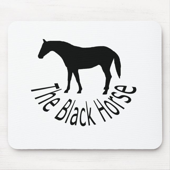 Das irische Pferd Mousepad (Vorne)