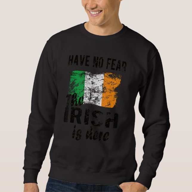 Das irische Stolz ist dort, wo Irland irische Root Sweatshirt (Vorderseite)