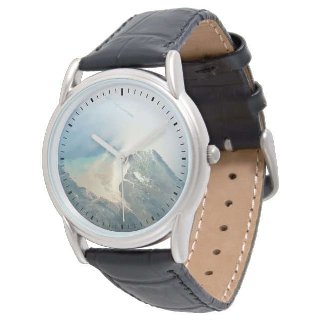 Das Irrawaddy River Delta in Birma (Myanmar). Armbanduhr (Schrägansicht)