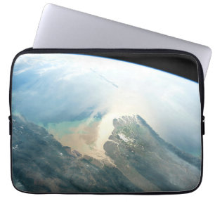 Das Irrawaddy River Delta in Birma (Myanmar). Laptopschutzhülle