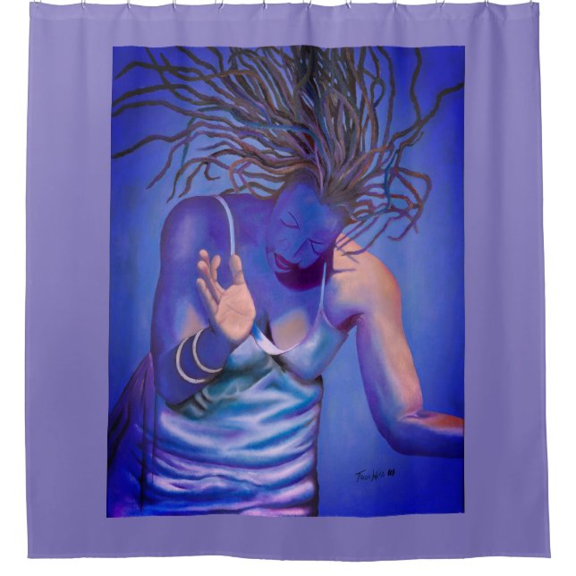 Das ist Alight - Duschvorhang (Vorderseite)