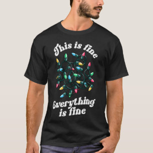 Das ist alles, was schöne Weihnachten Frauen Weihn T-Shirt