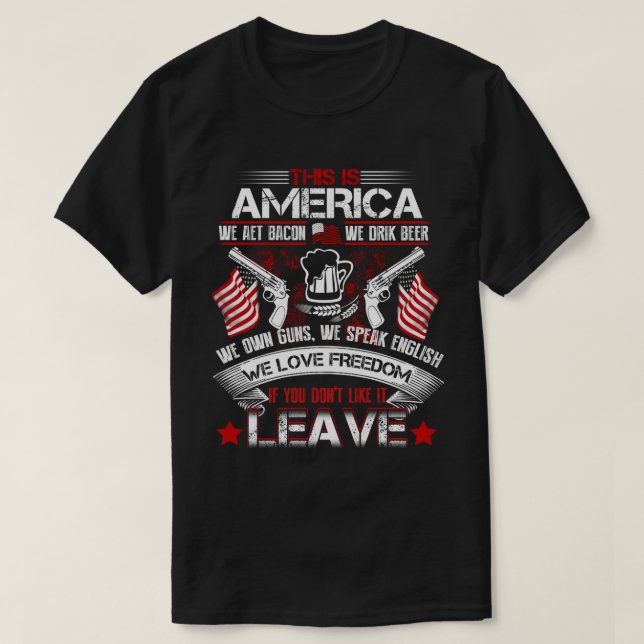 Das ist Amerika T-Shirt (Design vorne)