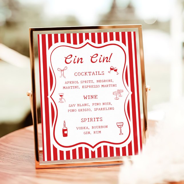 Das ist Amore Brautparty Bar Poster (Von Creator hochgeladen)