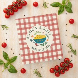 Das ist amore Brautparty CUSTOM Süßes Rezept 2,5 Cm Ordner