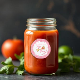 Das ist Amore Brautparty-Pizzasauce Runder Aufkleber