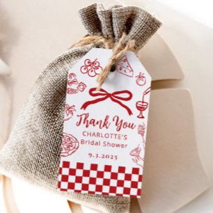 Das ist Amore handgezeichnete italienische Bridal Geschenkanhänger