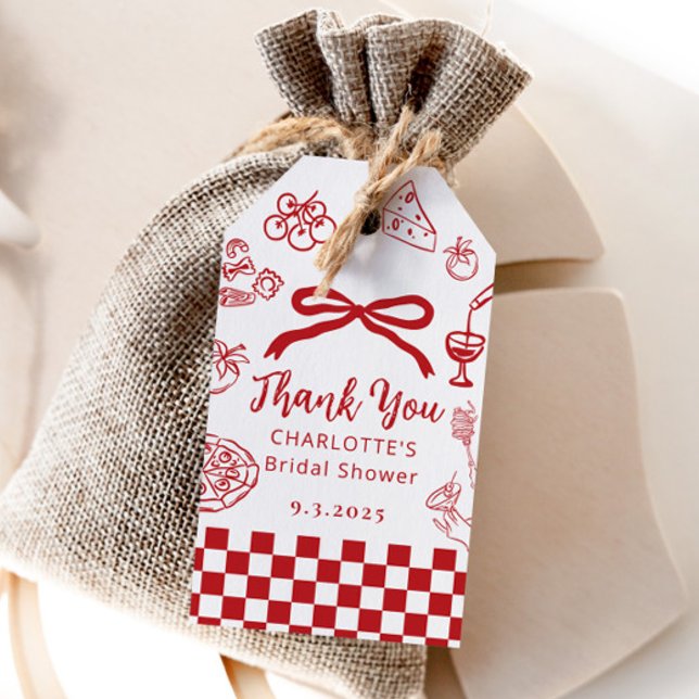 Das ist Amore Handgezeichnete italienische Bridal  Geschenkanhänger (Von Creator hochgeladen)