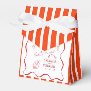 Das ist Amore Italian Doodles Hochzeit Geschenkschachtel
