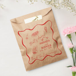 Das ist Amore Italian Doodles Hochzeit  Geschenktütchen