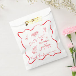 Das ist Amore Italian Doodles Hochzeit  Geschenktütchen