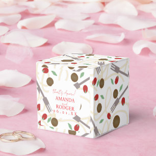 Das ist Amore Italienische Pasta-Hochzeit Geschenkschachtel