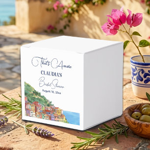 Das ist Amore Italienische Riviera Brautparty Geschenkschachtel