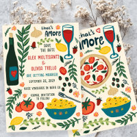 Das ist Amore Italienisches Essen HEIRATET DATUM F