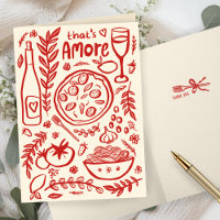 Das ist Amore Italienisches Essen INDIVIDUELLE Hoc