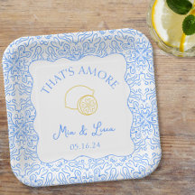 Das ist Amore Lemon Tiles Fun Mediterranean Weddin