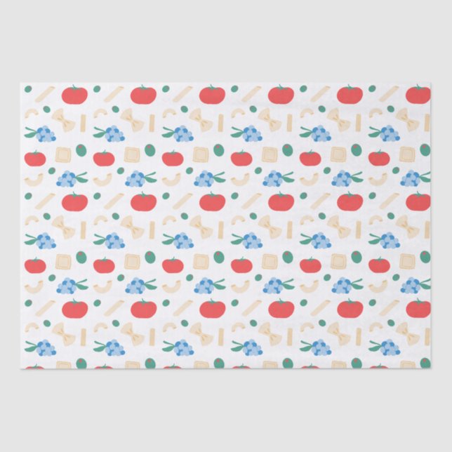 Das ist Amore Pasta Party Brautparty Seidenpapier (Vorderseite)