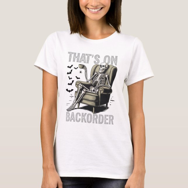 Das ist auf Ckorder Pharmacy Tech Skeleton, das is T-Shirt (Vorderseite)