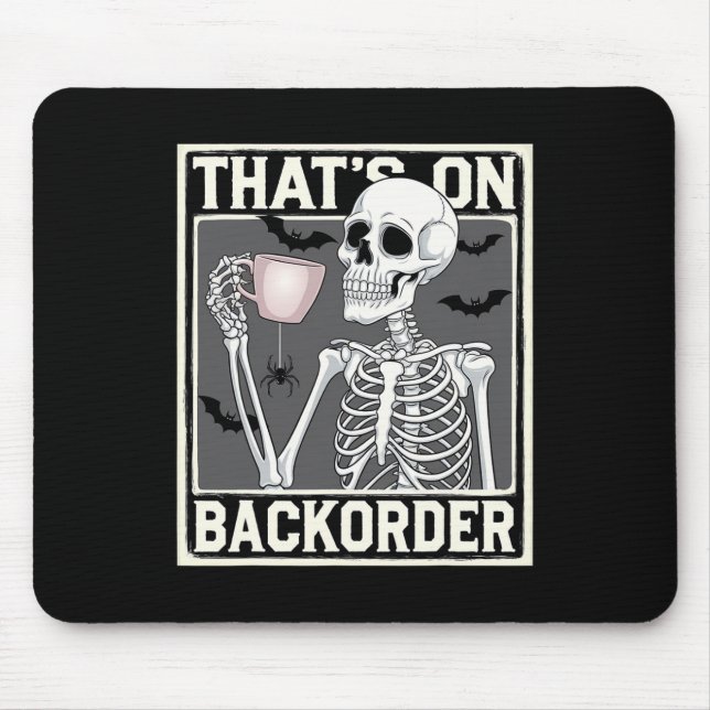 Das ist auf Ckorder Pharmacy Tech Skelett Das ist  Mousepad (Vorne)