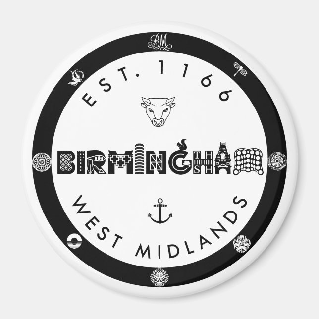 Das ist Birmingham Magnet (Vorne)