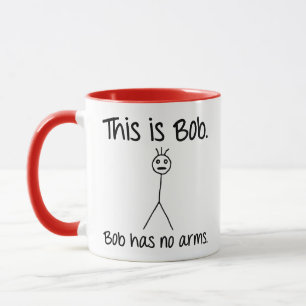 Das ist Bob, Knock Knock, Bad Joke, Funny Coffee Tasse
