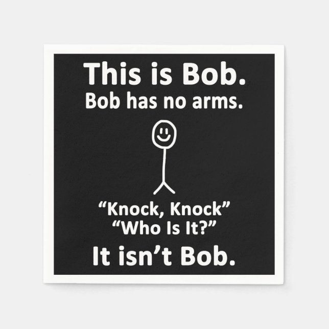 Das ist Bob Serviette (Vorderseite)