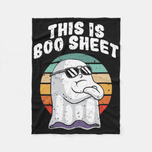 Das ist Boo Sheet Fun Halloween Kostüm Ghost Puff Fleecedecke