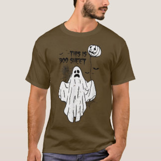 Das ist Boo Sheet Funny Boo Ghost Pumpkin Hallowee T-Shirt