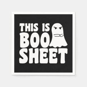 Das ist Boo Sheet Gespenst Lustiges Halloween Kost Serviette