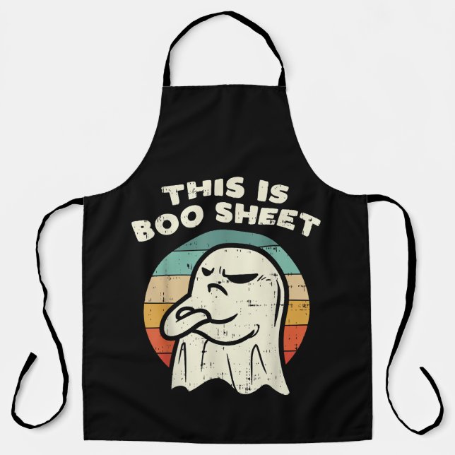 Das ist Boo Sheet Gespenst  Schürze (Vorderseite)
