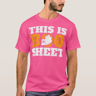 Das ist Boo Sheet Ghost Lover Funny Halloween Lieb T-Shirt