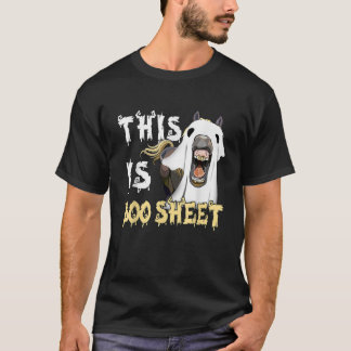 Das ist Boo Sheet Halloween Ghost Funny Horses Lov T-Shirt