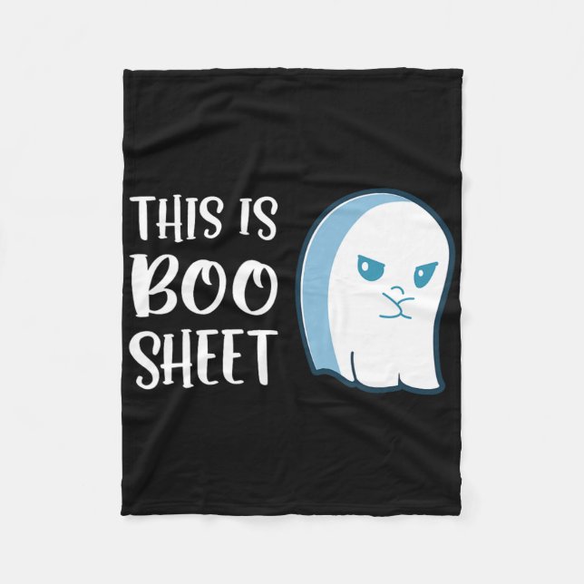 Das ist Bootsheet Fun Halloween-Redewendungen Fleecedecke (Vorderseite)