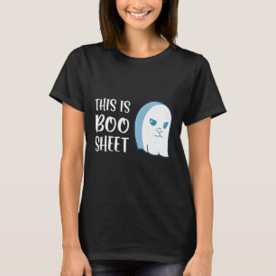 Das ist Bootsheet Fun Halloween-Redewendungen T-Shirt