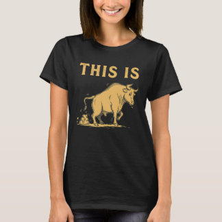 Das ist Bullshit Design Vintage Grafik Witz Design T-Shirt