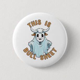 Das ist Bullshit - lustiges Boo-Blatt Button