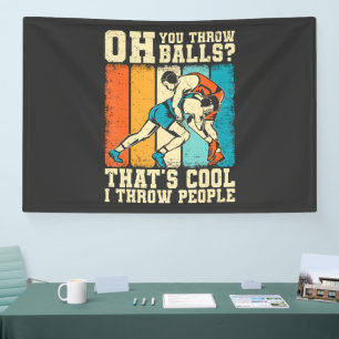 Das ist Cool, ich werfe Menschen Banner