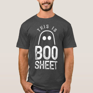 Das ist das Boo Sheet Ghost Halloween Beängstigend T-Shirt