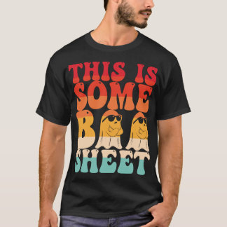 Das ist das Bootblatt Ghost Retro Halloween Kostüm T-Shirt